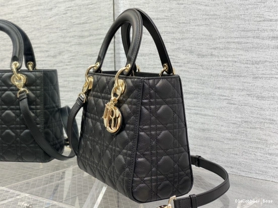 OldCobbler Bags large Diro Calfskin-24cm Lady Glod 0807